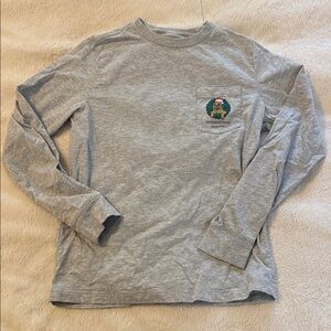 Vineyard Vines Boys Christmas Shirt, Size S